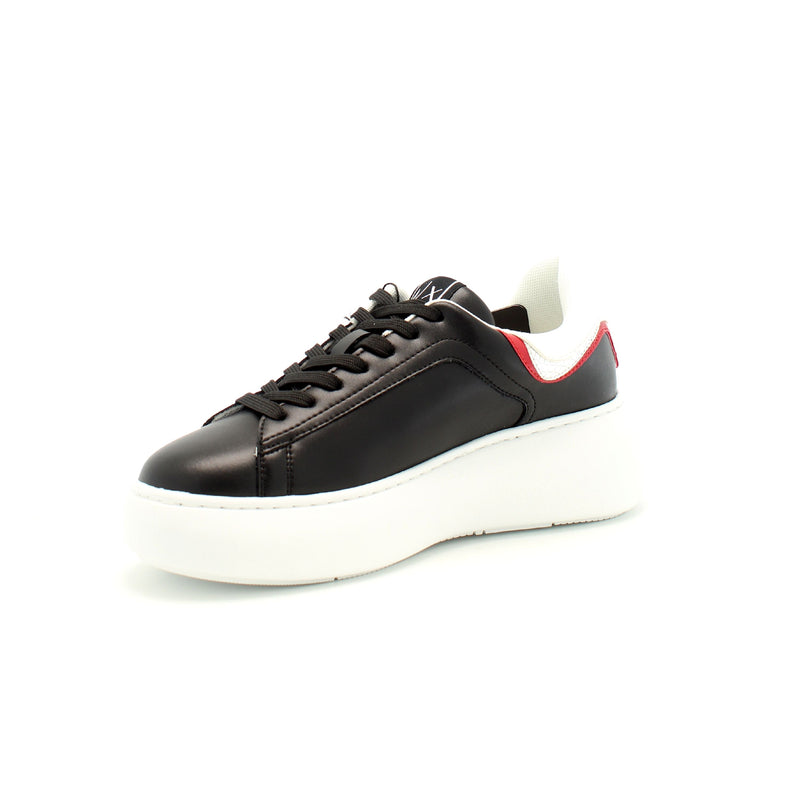 K596 BLACK+RED+OP WHT