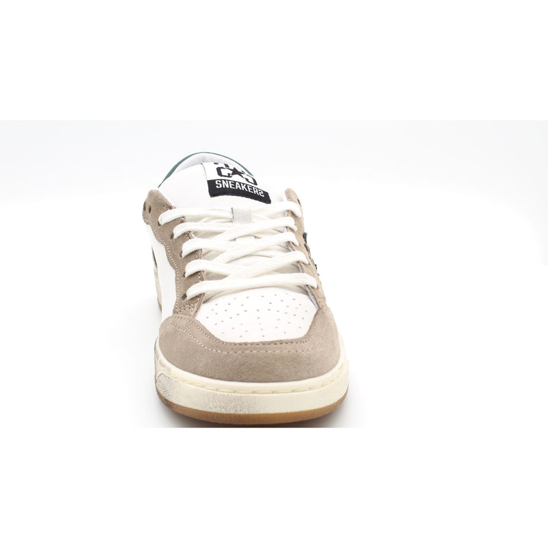 WHITE/GREEN/BEIGE
