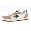 WHITE/GREEN/BEIGE