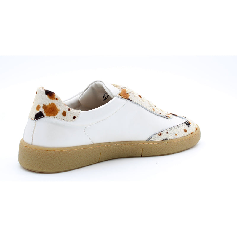 WHITE/COW PRINT
