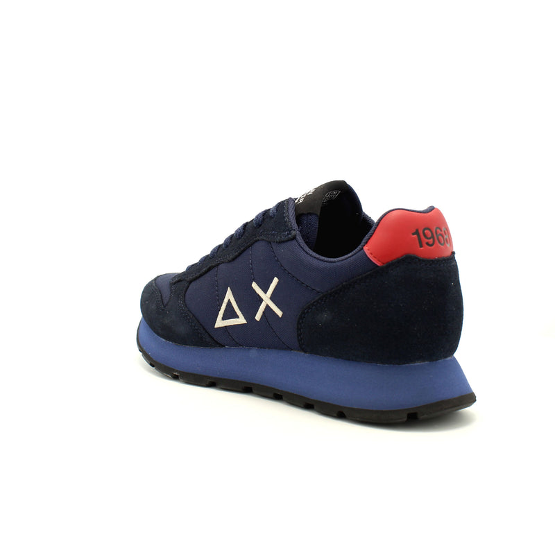 NAVY BLUE/BORDEAUX