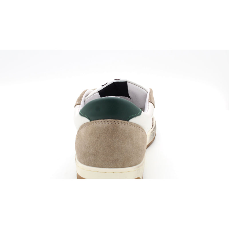 WHITE/GREEN/BEIGE