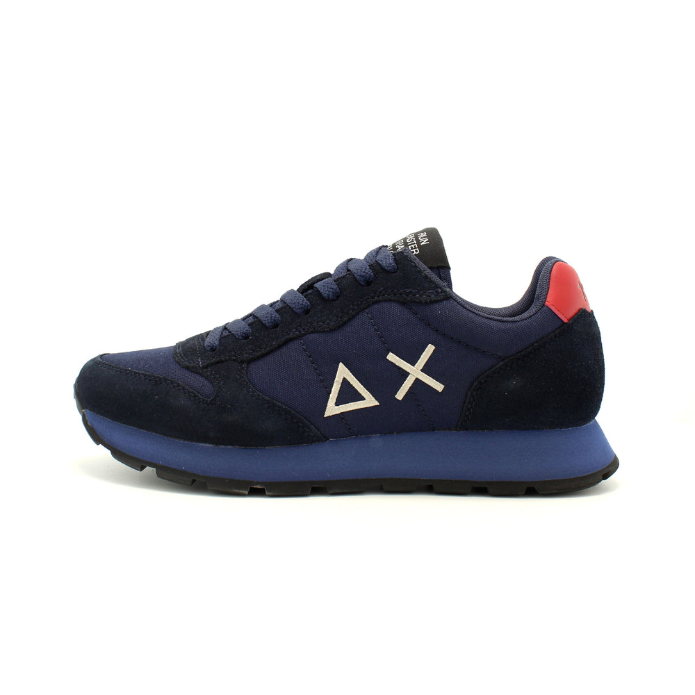 NAVY BLUE/BORDEAUX