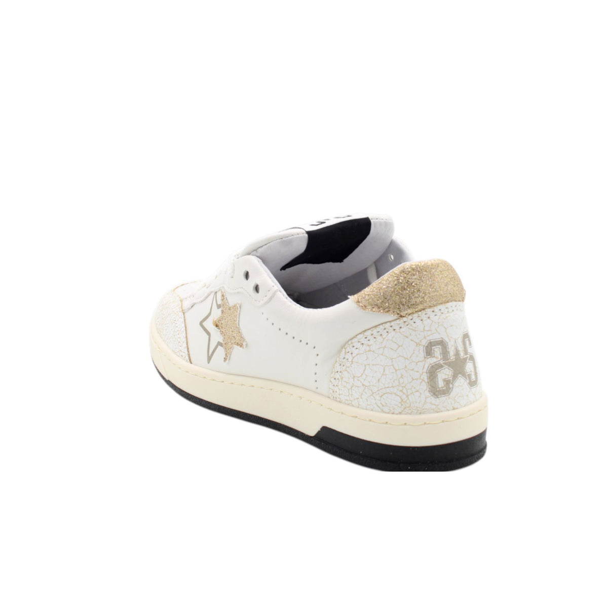 SNEAKERS White/gold 2*star