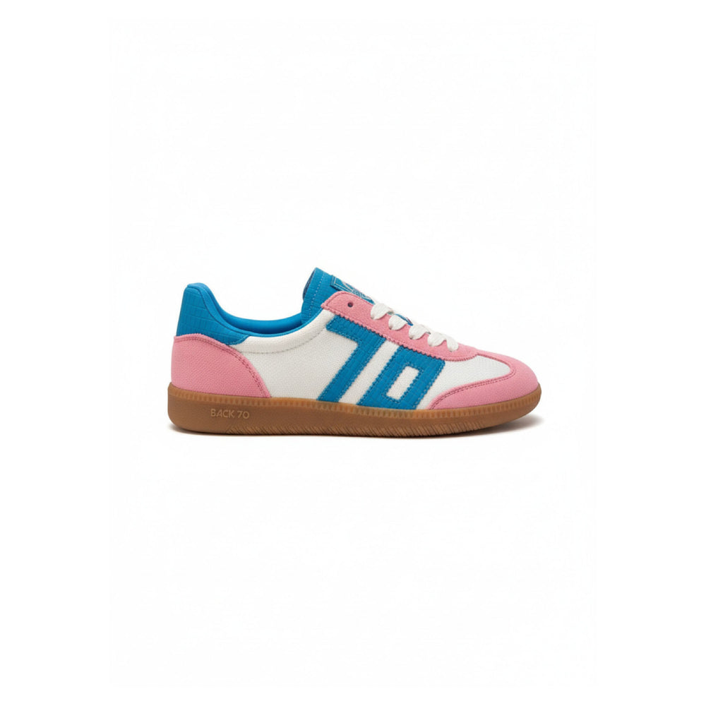 WHITE/PINK/TURQUOISE