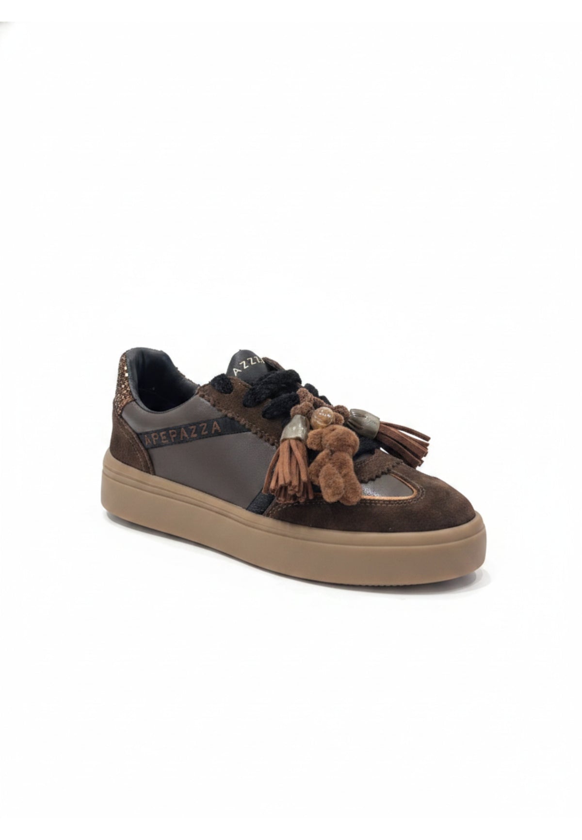 SNEAKERS Dark Brown Apepazza