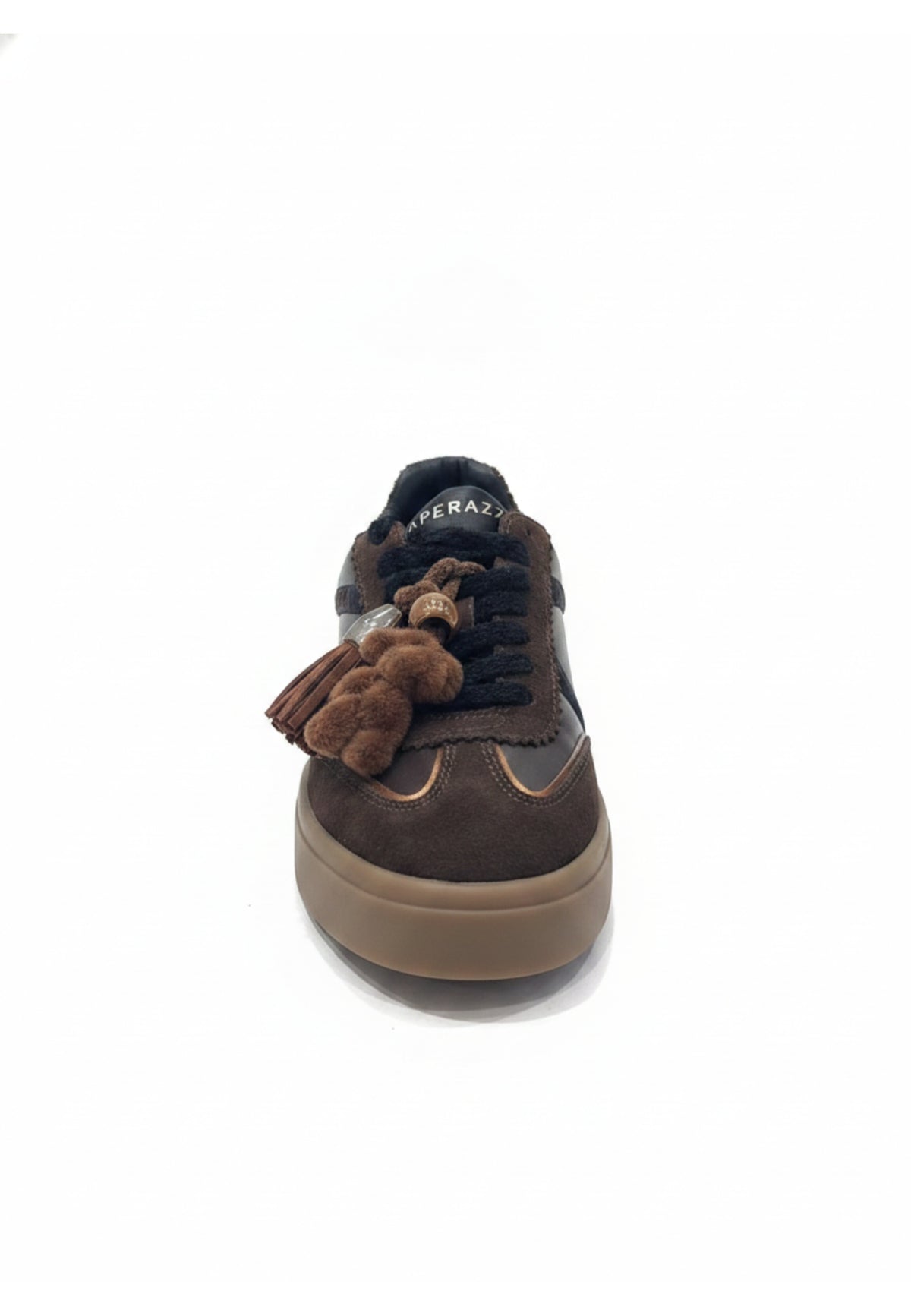 SNEAKERS Dark Brown Apepazza