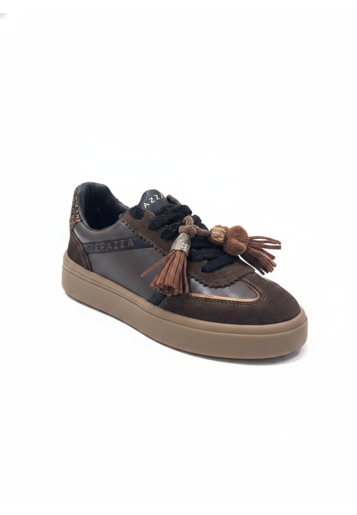 SNEAKERS Dark Brown Apepazza