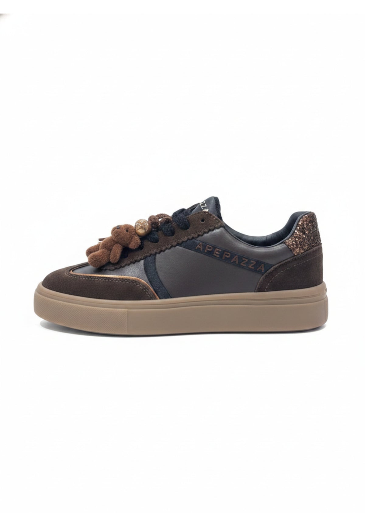 SNEAKERS Dark Brown Apepazza