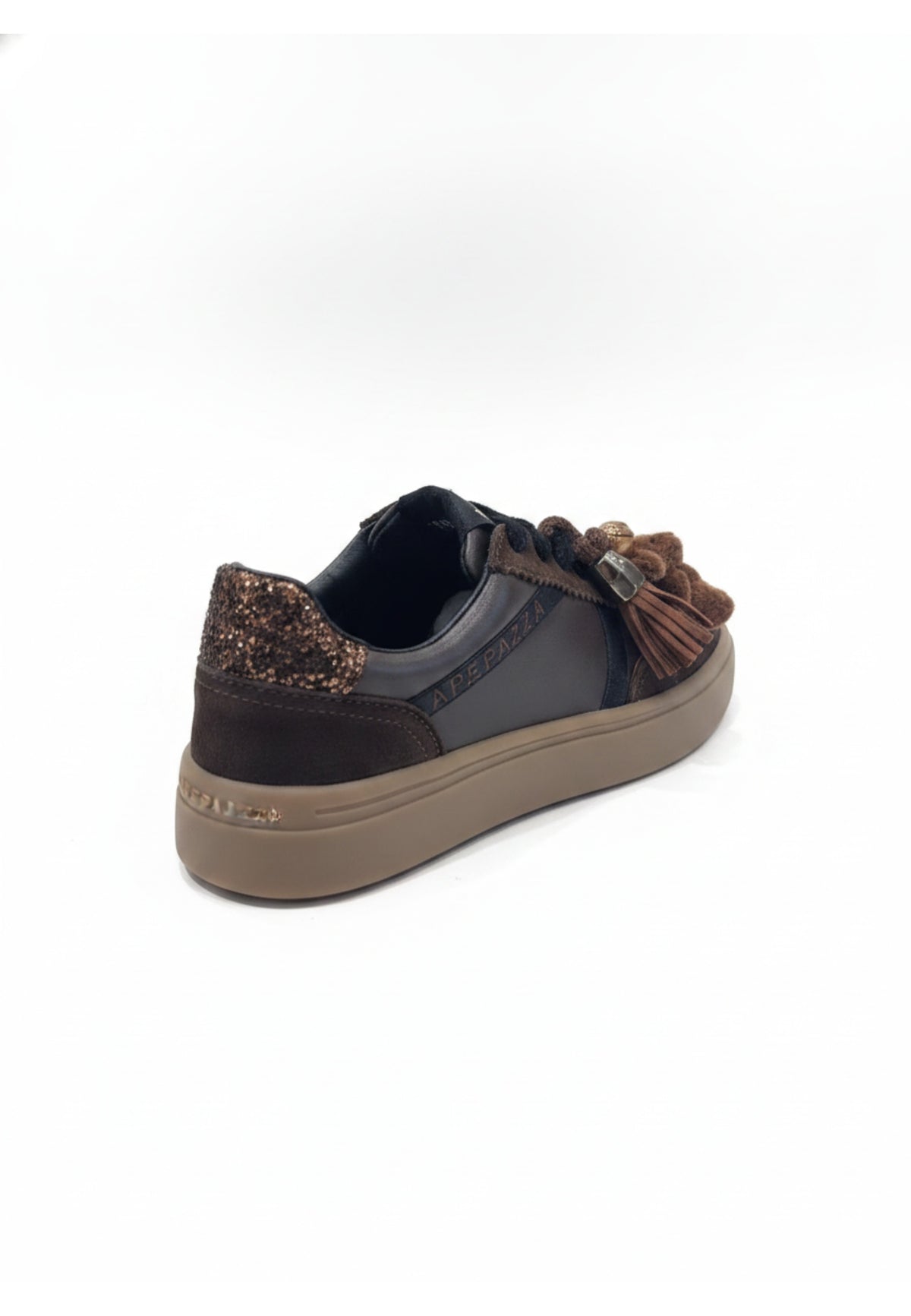 SNEAKERS Dark Brown Apepazza