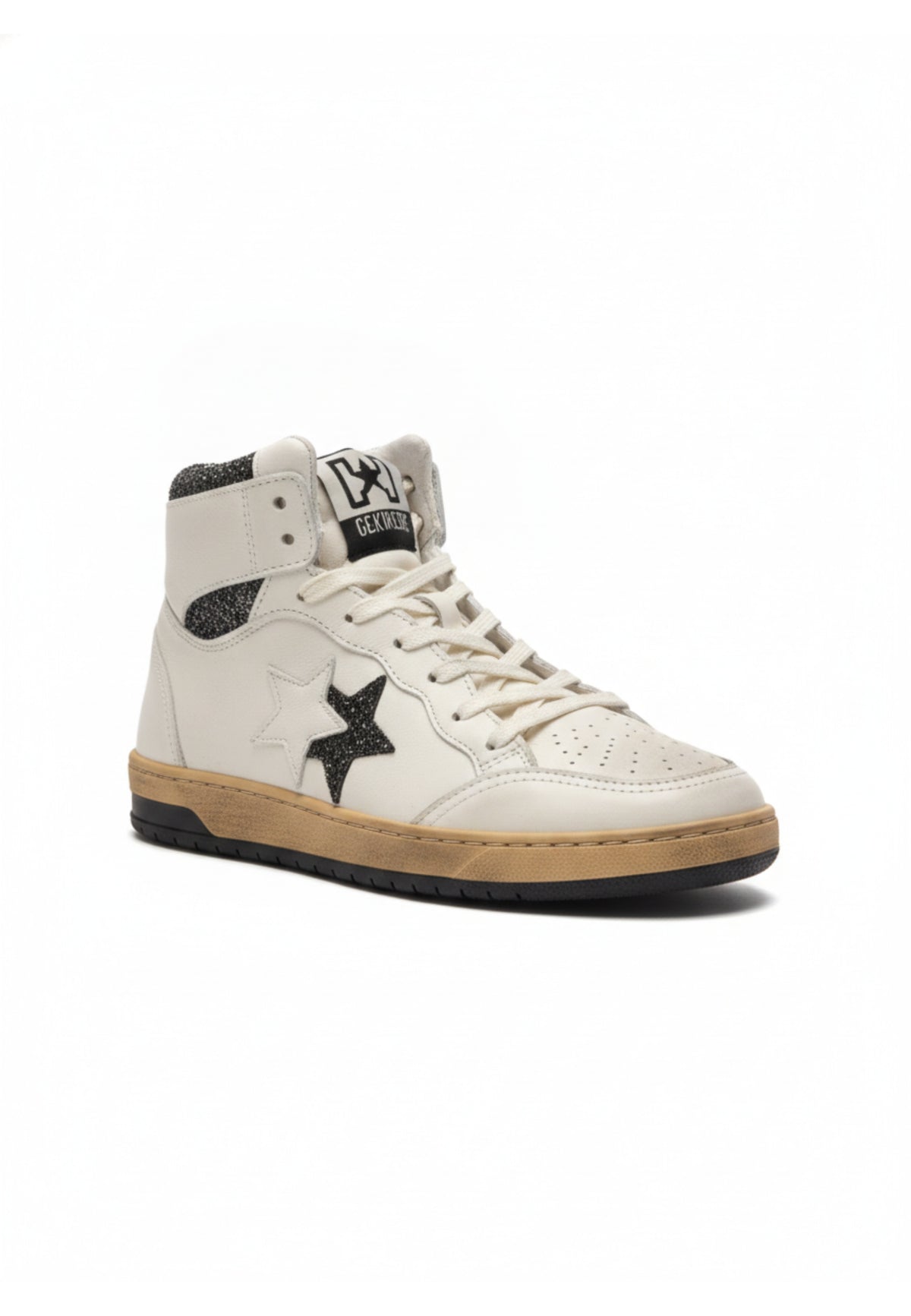 SNEAKERS White Dirty Black 2*star