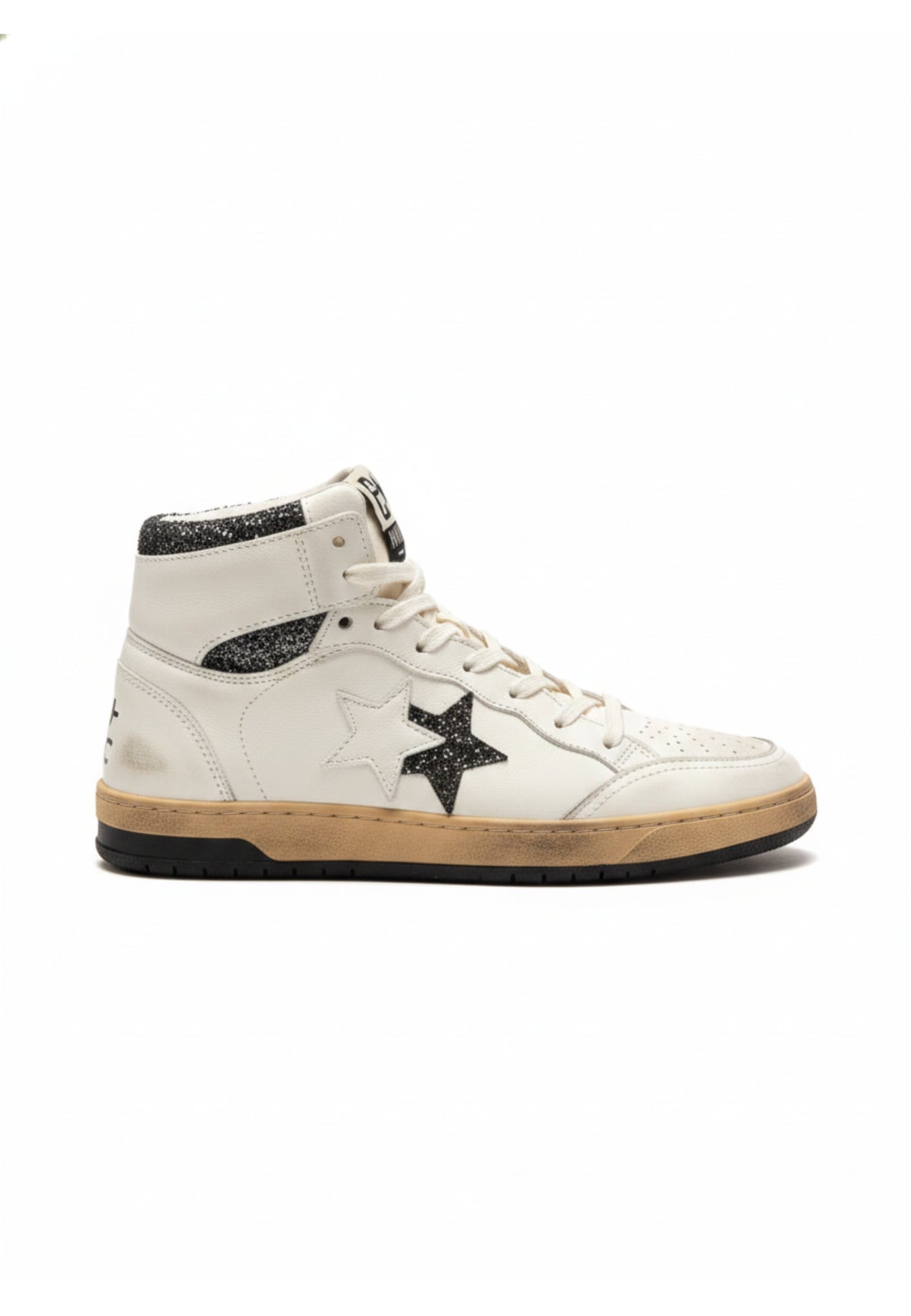 SNEAKERS White Dirty Black 2*star