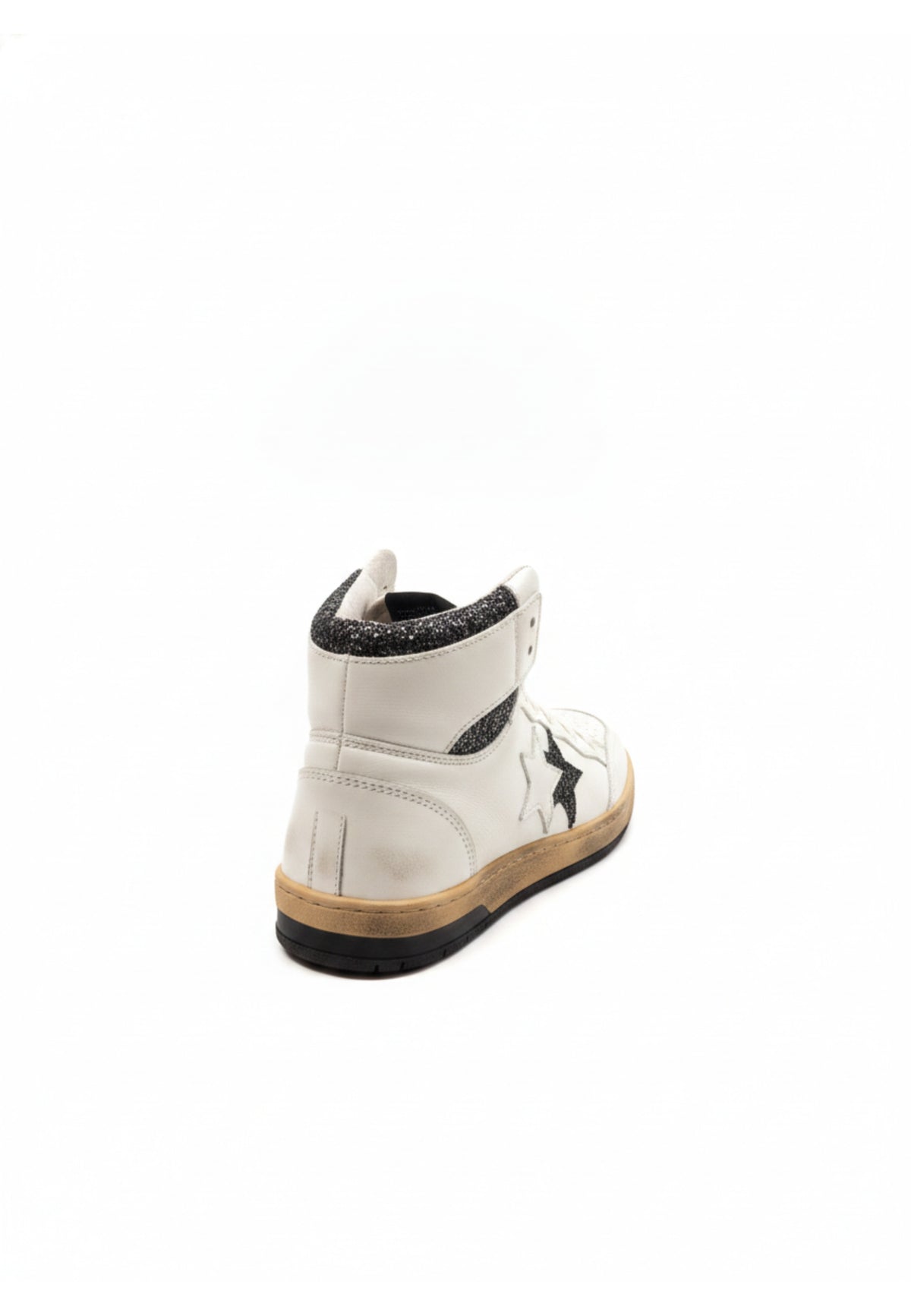 SNEAKERS White Dirty Black 2*star