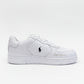 SNEAKERS Wht/blk Ralph Lauren
