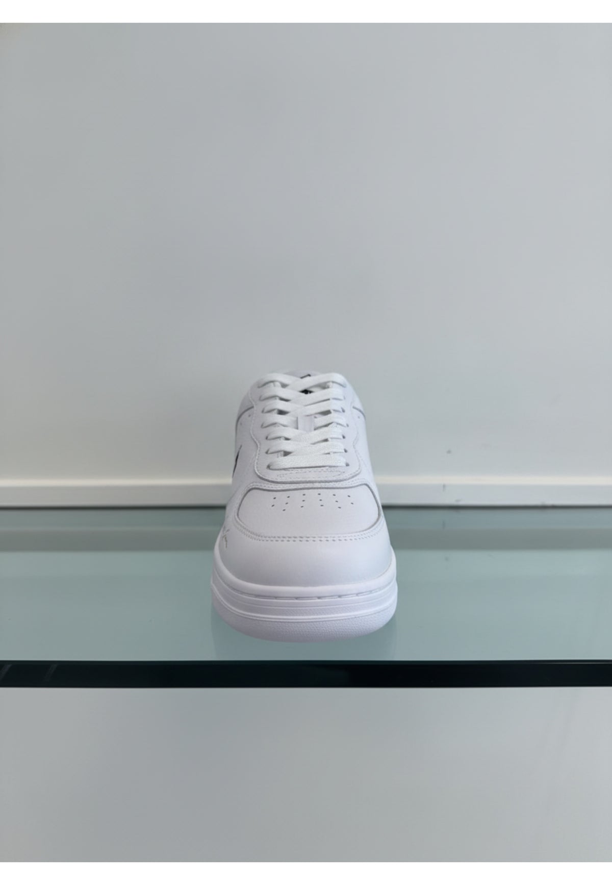 SNEAKERS Wht/blk Ralph Lauren