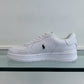 SNEAKERS Wht/blk Ralph Lauren