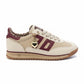 SNEAKERS Beige/wine Back 70