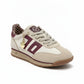 SNEAKERS Beige/wine Back 70