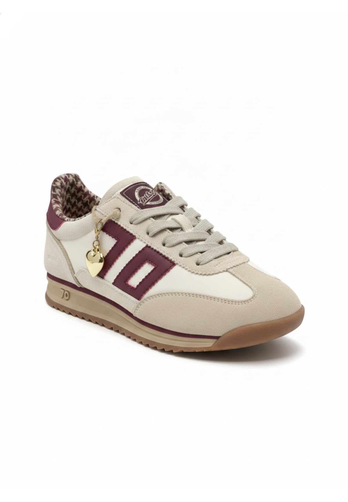 SNEAKERS Beige/wine Back 70