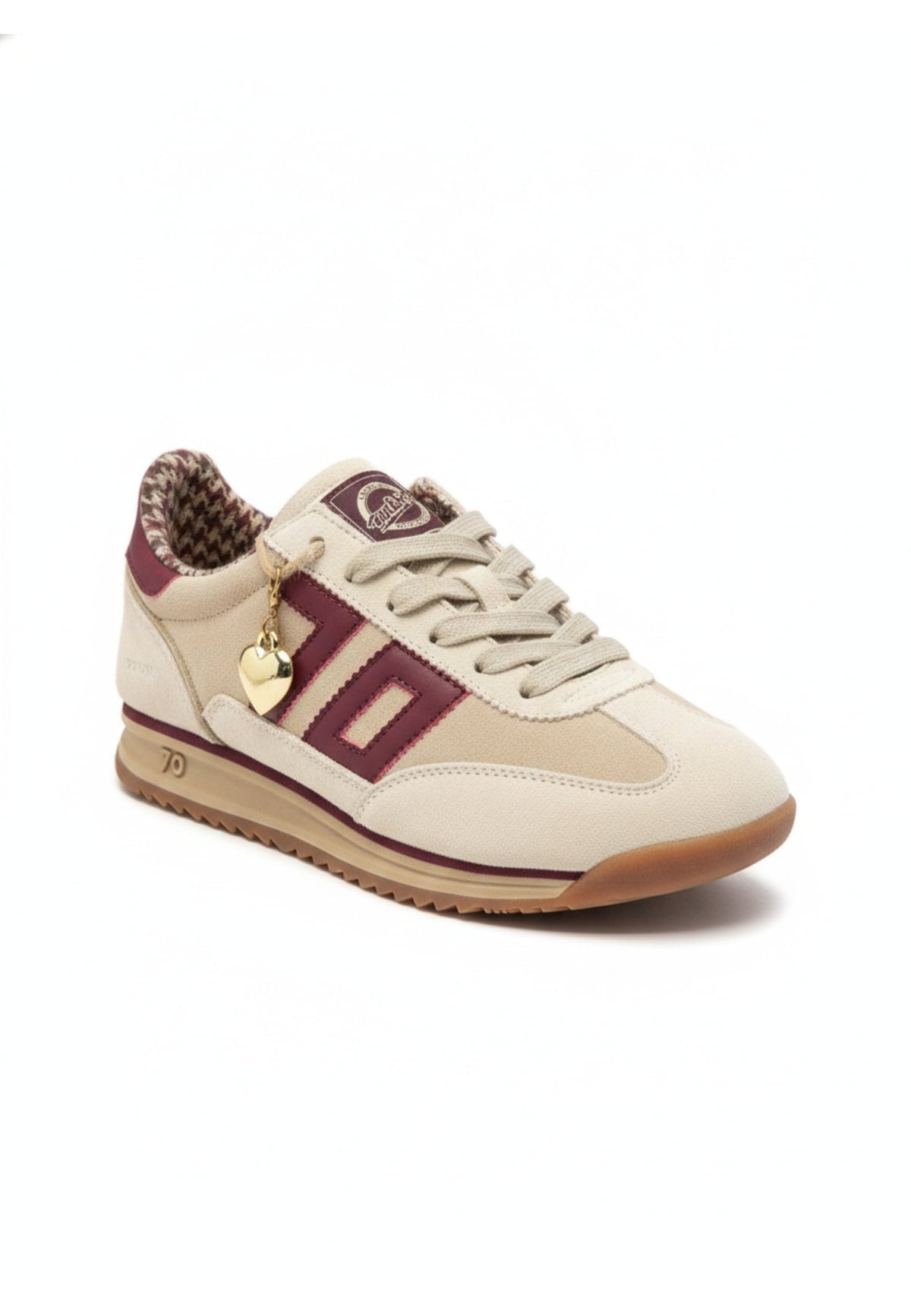 SNEAKERS Beige/wine Back 70