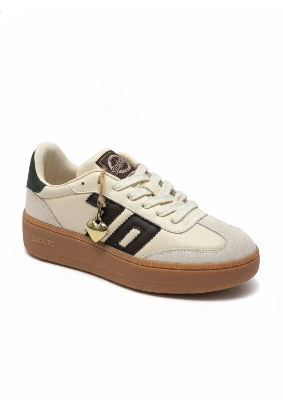 SNEAKERS Butter/coffee Back 70