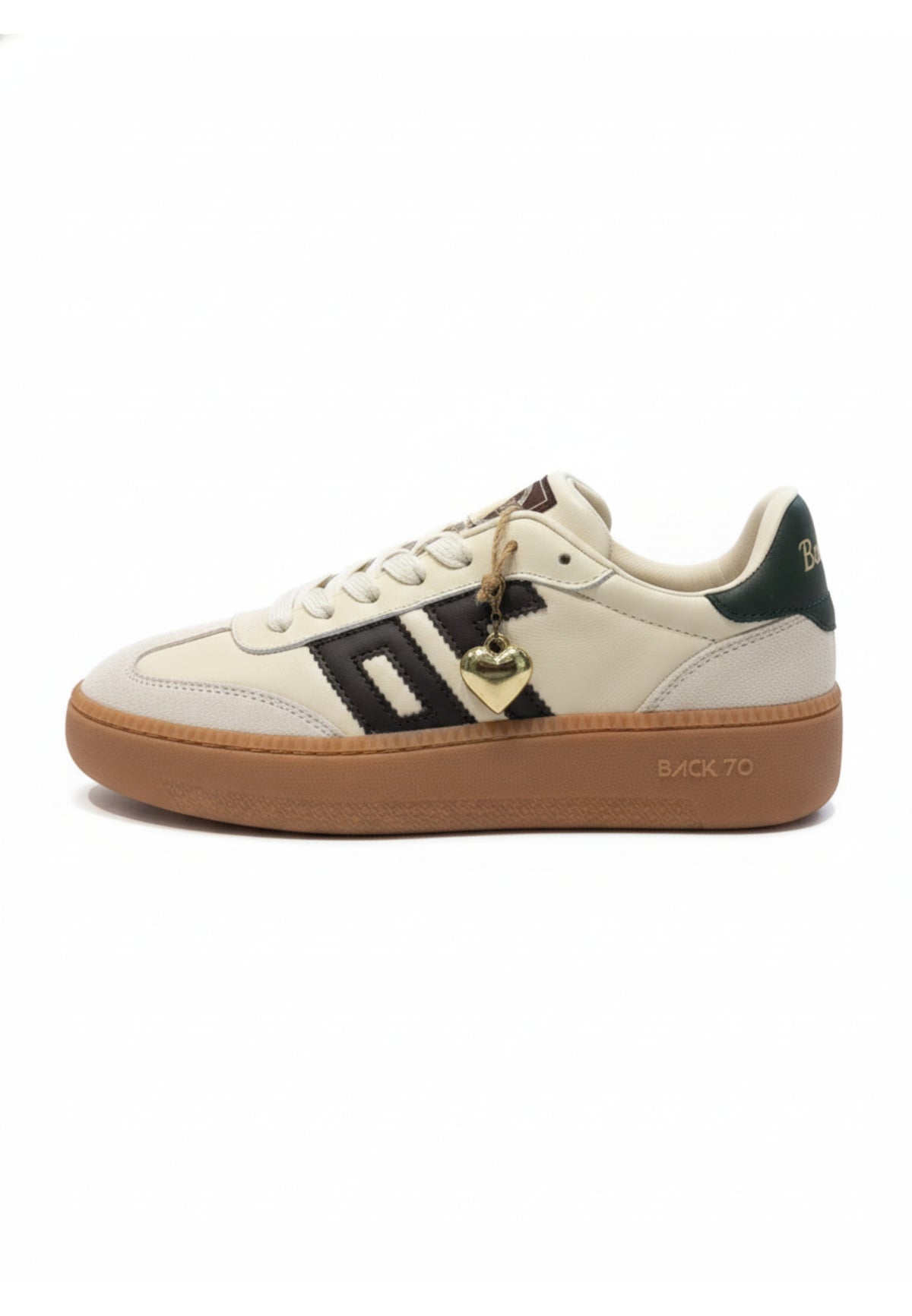 SNEAKERS Butter/coffee Back 70