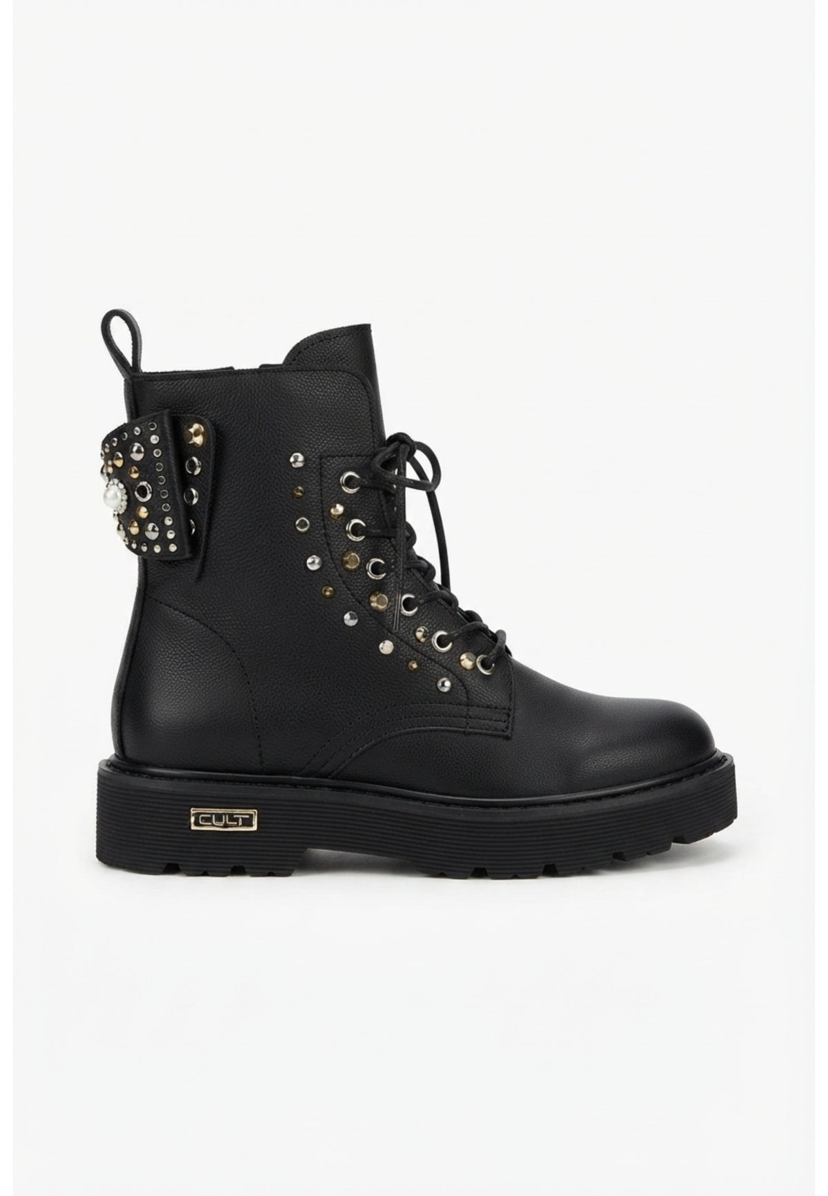 SCARPA Black/silver/gold Cult
