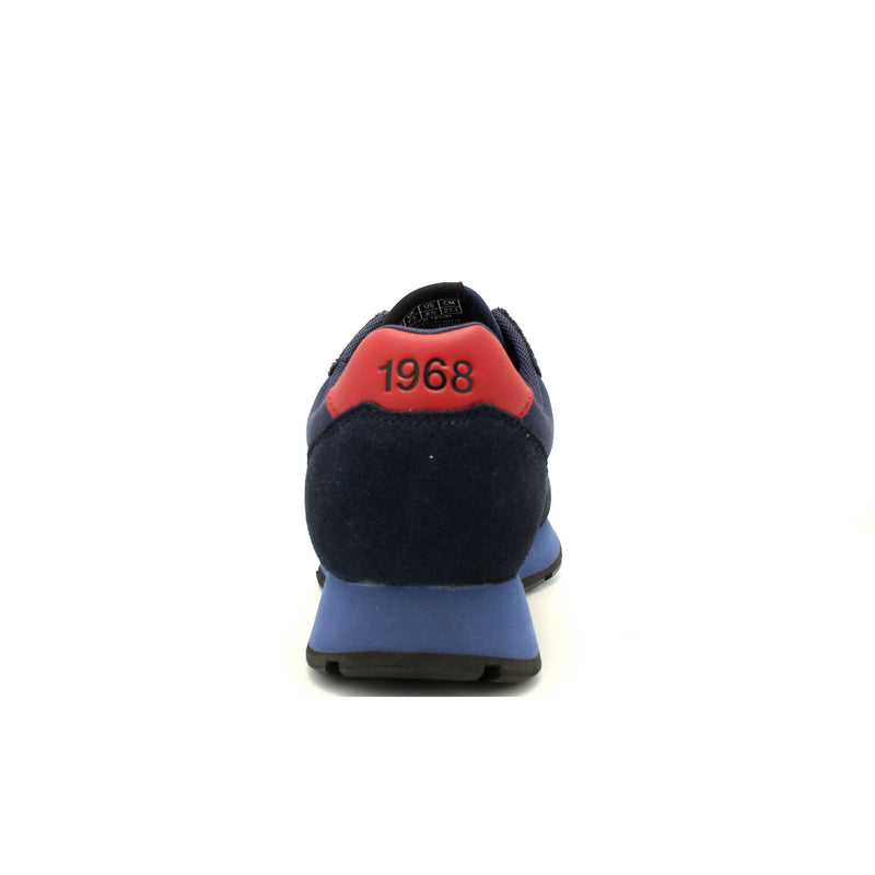 NAVY BLUE/BORDEAUX