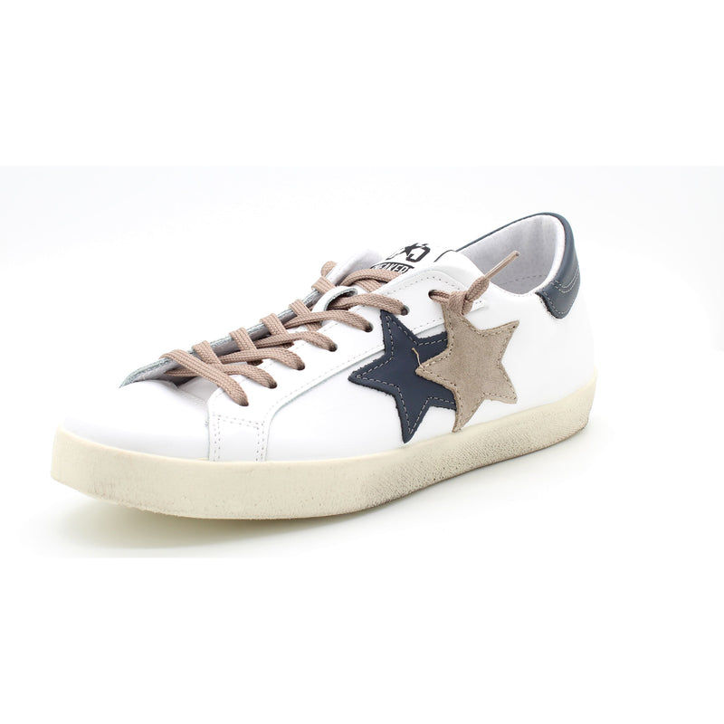 WHITE/BLUE/BEIGE