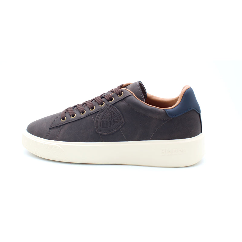 DARK BROWN/NAVY